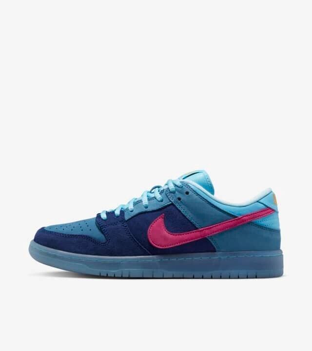 Run The Jewels × Nike SB Dunk Low Deep Royal Blue DO9404-400 Appraised US 6.5-12