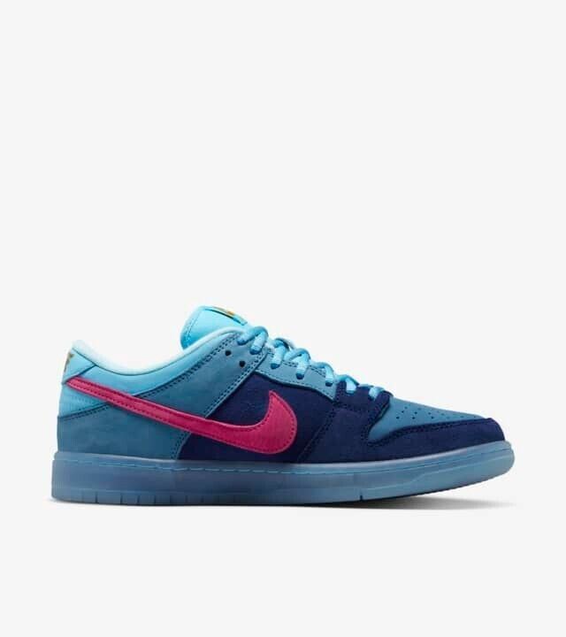 Run The Jewels × Nike SB Dunk Low Deep Royal Blue DO9404-400 Appraised US 6.5-12