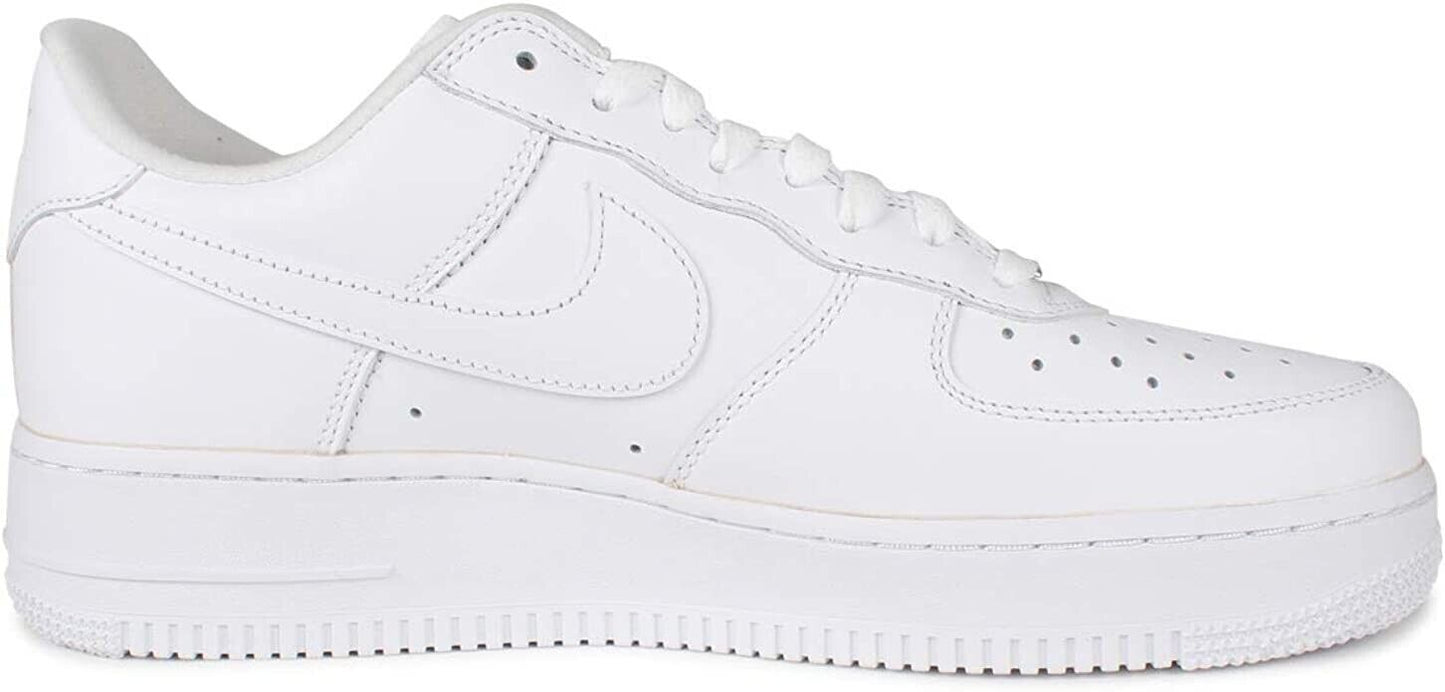 CU9225-100 Supreme × Nike Air Force 1 Low "White" Men's Sneakers Appraised New