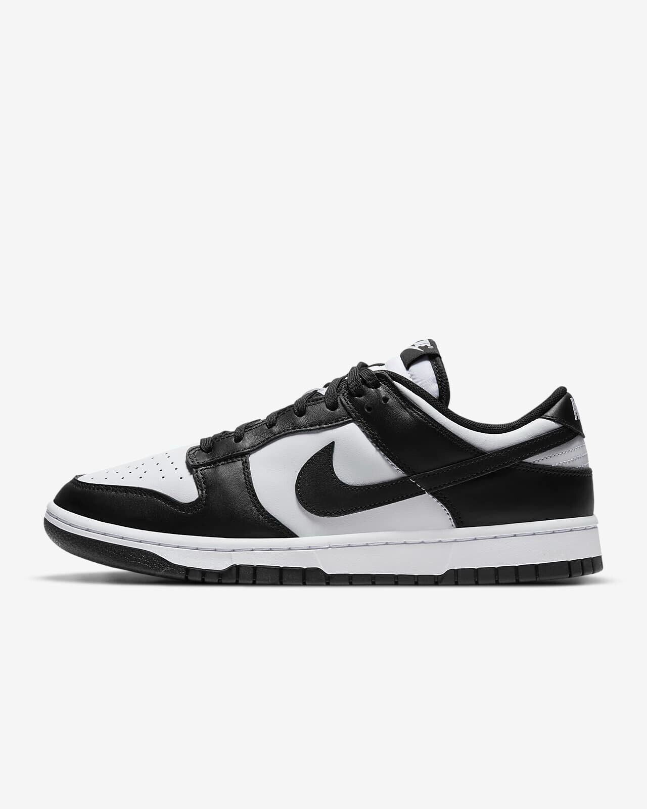 Nike Dunk Low Retro "White Black" DD1391-100 Sneakers Appraised New [US 6.5-14]