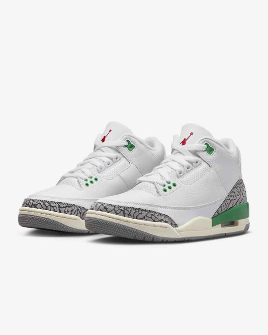 Nike WMNS Air Jordan 3 Retro "Lucky Green" CK9246-136 Sneakers New [US 5-8.5]