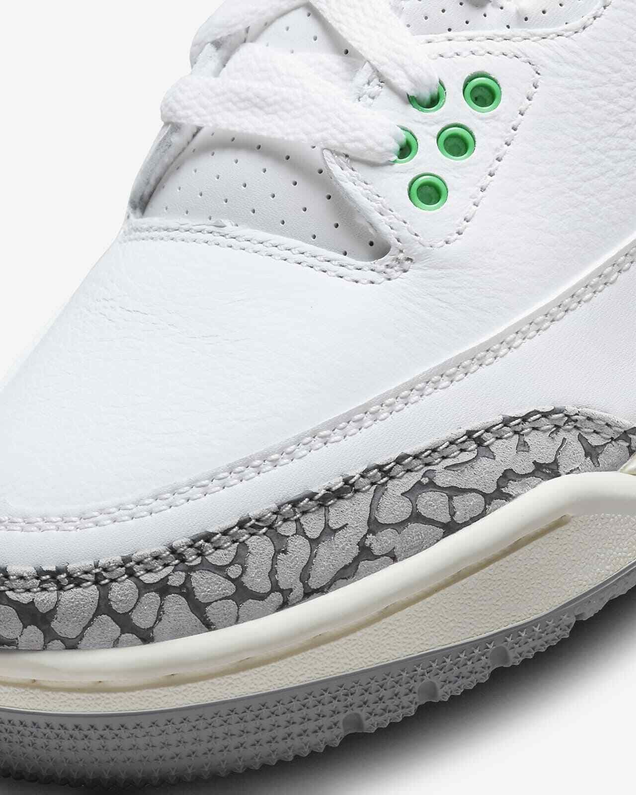 Nike WMNS Air Jordan 3 Retro "Lucky Green" CK9246-136 Sneakers New [US 5-8.5]