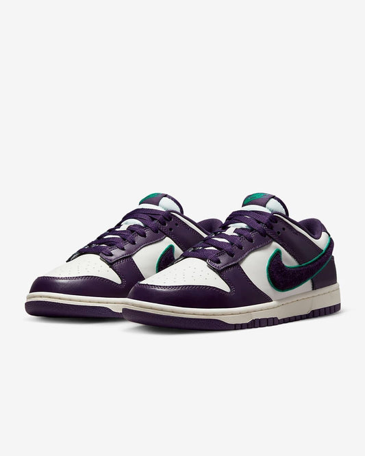 Nike Dunk Low Retro Chenille Swoosh Grand Purple DQ7683-100 Appraised [US4.5-12]