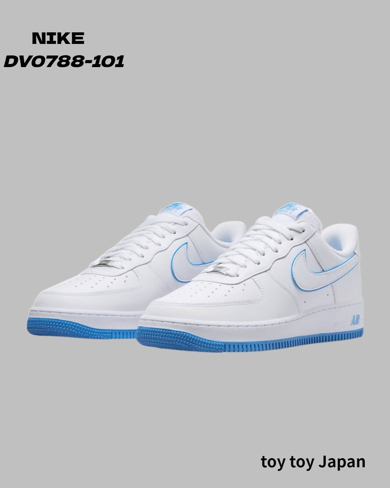 Nike Air Force 1 '07 "White University Blue" DV0788-101 Sneakers New [US6-14]