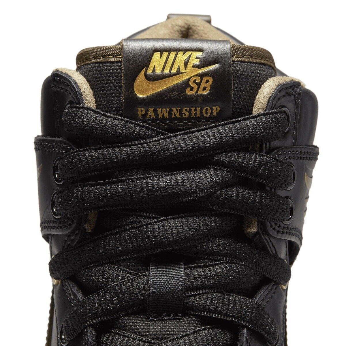 Pawnshop × Nike SB Dunk High "Black" FJ0445-001 Sneakers Appraised [US 6.5-11]