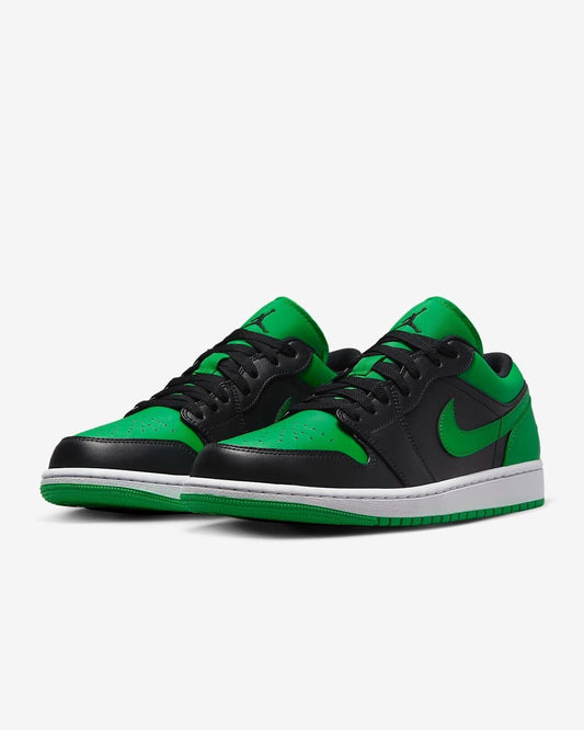 Nike Air Jordan 1 Low "Lucky Green" 553558-065 Sneakers Shoes Mens New [US 7-14]