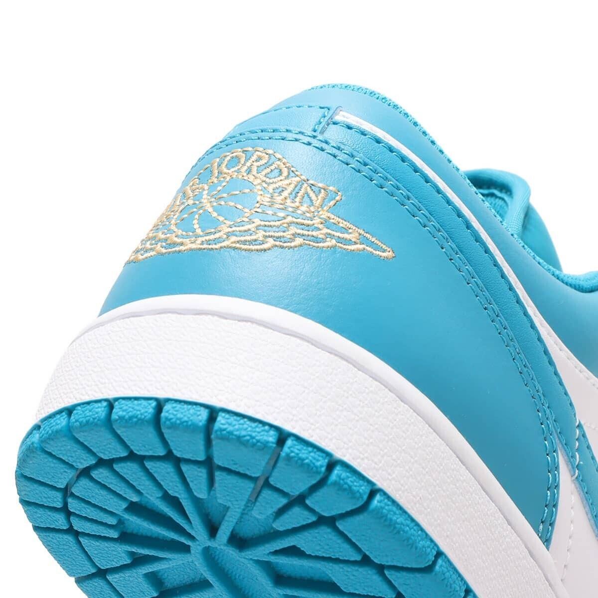 Nike Air Jordan 1 Low "Aquatone" 553558-174 Sneakers Appraised New [US 7.0-14]