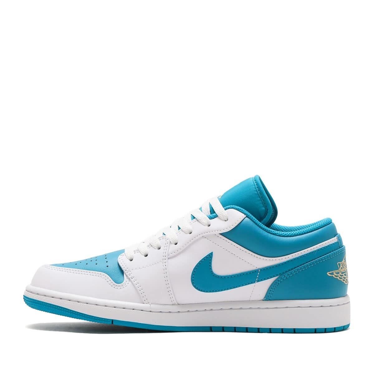 Nike Air Jordan 1 Low "Aquatone" 553558-174 Sneakers Appraised New [US 7.0-14]